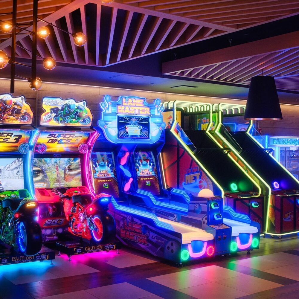 LP Arcade Heritage Pointe Calgary LaunchPad Golf