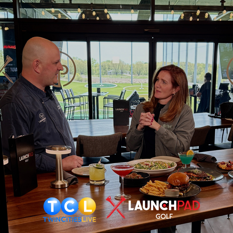 Twin Cities Live: LaunchPad Golf Summer Menu preview and more with Keli Hanson, and Chef Dan Pelligrini